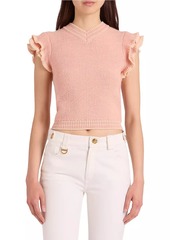 Chloé Wool Knit Crop Top