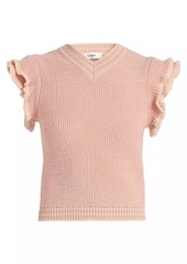 Chloé Wool Knit Crop Top