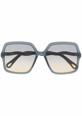 Chloé Zelie square-frame sunglasses