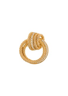 Christian Dior 1970s knot brooch