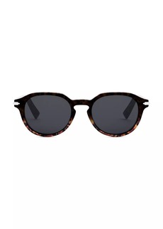 Christian Dior DiorBlackSuit R2I 51MM Round Sunglasses