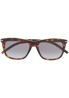 Christian Dior Black Tie rectangular-frame sunglasses