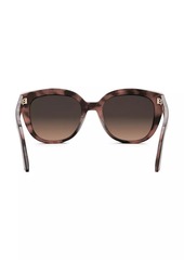 Christian Dior DiorMidnight R1I 54MM Butterfly Sunglasses