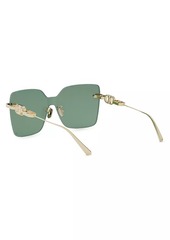 Christian Dior CD Chain M1U 140MM Shield Sunglasses