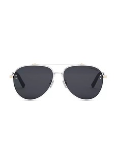 Christian Dior CD Diamond A1U 59MM Pilot Sunglasses