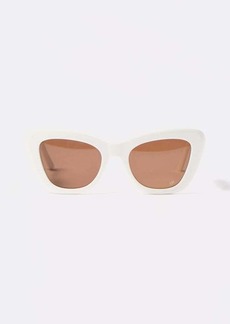 Christian Dior Dior - Diorbobby B1u Cat-eye Acetate Sunglasses - Womens - Ivory - ONE SIZE