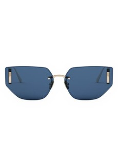 Christian Dior DIOR 30Montaigne B3U 65mm Gradient Oversize Butterfly Sunglasses