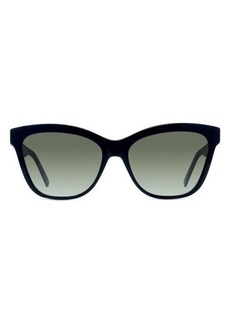 Christian Dior DIOR 30Montaigne Mini SI 58mm Round Sunglasses