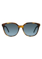 Christian Dior DIOR 30Montaignemini SI 58mm Round Sunglasses