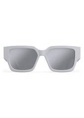 Christian Dior DIOR CD SU 55mm Mirrored Square Sunglasses