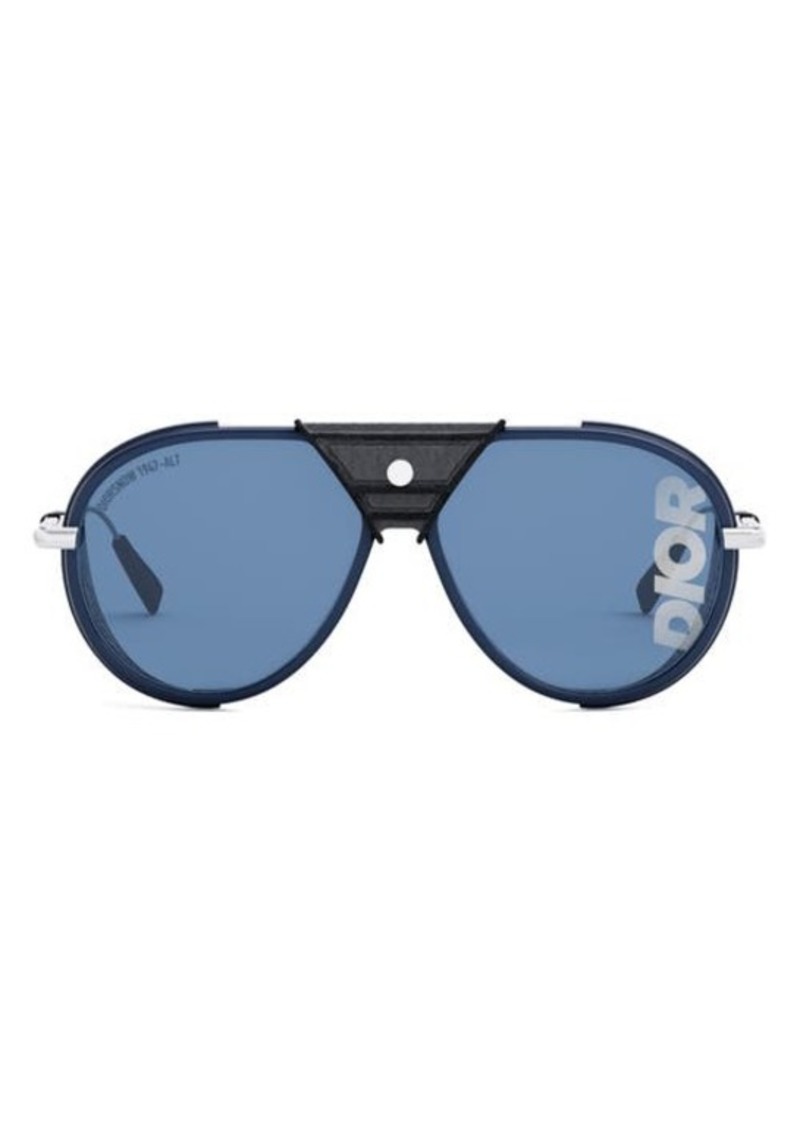 Christian Dior 'DiorSnow A1I 57mm Pilot Sunglasses