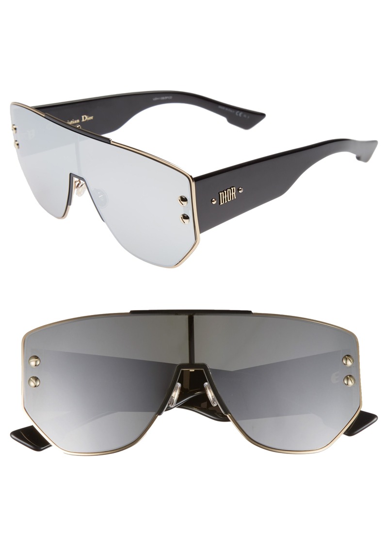 dior rimless shield sunglasses