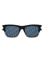 Christian Dior 'DiorblacksuitXL S2U 54mm Square Sunglasses