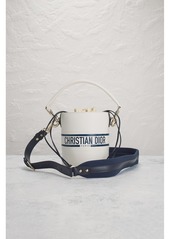 Christian Dior Dior Calfskin 2 Way Bucket Bag