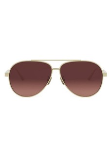 Christian Dior 'DiorCannage A1U 61mm Pilot Sunglasses