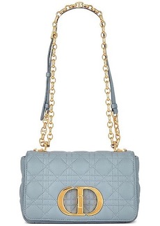 Christian Dior Dior Cannage Caro Leather Chain Shoulder Bag