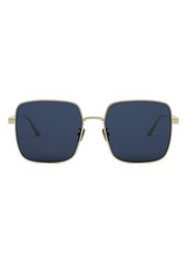 Christian Dior 'DiorCannage S1U 59mm Square Sunglasses