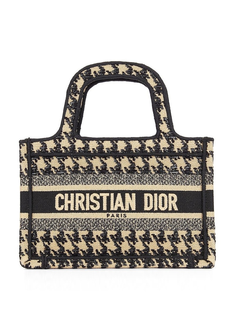 Christian Dior Dior Canvas Book Tote Bag