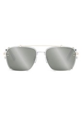 Christian Dior DIOR CD Diamond S4U 55mm Square Sunglasses