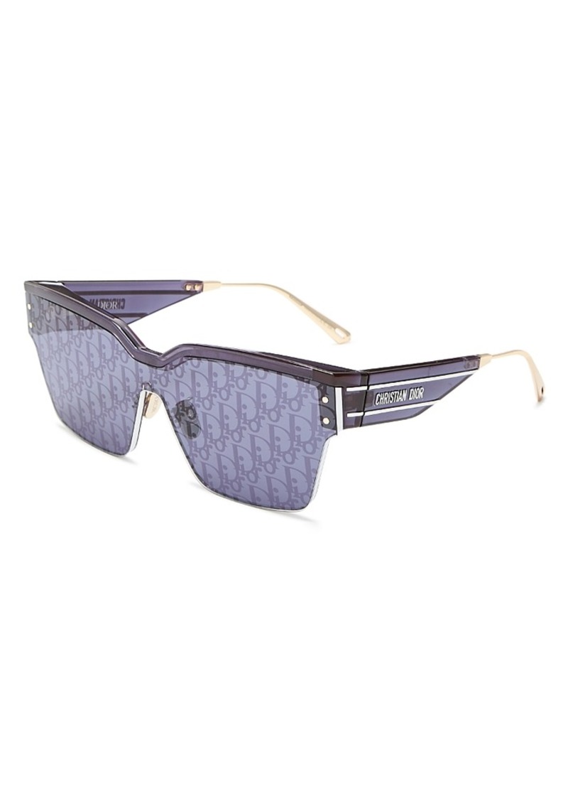 Christian Dior Dior DiorClub M4U Shield Sunglasses, 140mm