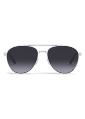Christian Dior DIOR CD Link R1U 56mm Pilot Sunglasses