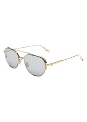 Christian Dior Dior Men?s Brow Bar Aviator Sunglasses, 56mm