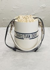 Christian Dior Dior Leather Vibe Bucket Bag