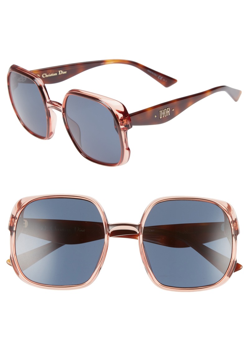 56mm nuance oversized sunglasses christian dior