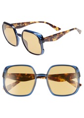 56mm nuance oversized sunglasses christian dior