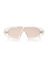 Christian Dior Dior Oblique Round-Frame Acetate Sunglasses