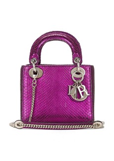 Christian Dior Dior Python Lady Handbag