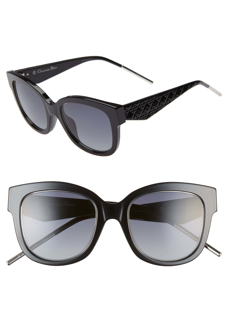 very dior 51mm square sunglasses