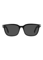 Christian Dior 'DiorBlackSuit 55mm Square Sunglasses