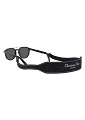 Christian Dior DiorBlackSuit RI 56MM Round Sunglasses