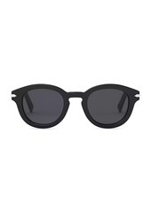 Christian Dior DiorBlackSuit R5I 48MM Round Sunglasses