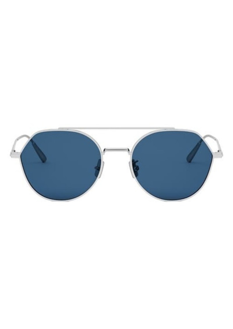 Christian Dior 'Diorblacksuit R6U 54mm Geometric Sunglasses