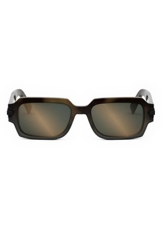 Christian Dior 'DiorBlackSuit XL S1I 54mm Geometric Sunglasses