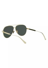 Christian Dior DiorCannage A1U 61MM Pilot Sunglasses