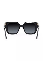 Christian Dior DiorMidnight S1I 53MM Geometric Sunglasses