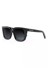 Christian Dior DiorMidnight S1I 53MM Geometric Sunglasses