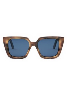 Christian Dior 'DiorMidnight S1I 53mm Square Sunglasses
