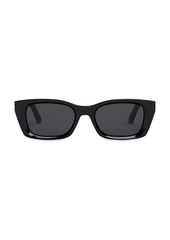 Christian Dior DiorMidnight S3I 52 MM Rectangular Sunglasses