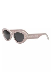 Christian Dior DiorPacific B1U 53MM Butterfly Sunglasses