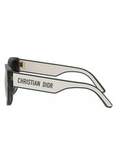 Christian Dior DiorPacific B2I 55MM Butterfly Sunglasses