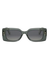 Christian Dior 'DiorPacific S1U 53mm Geometric Sunglasses