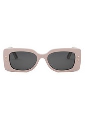 Christian Dior 'DiorPacific S1U 53mm Rectangular Sunglasses