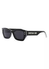 Christian Dior DiorPacific S2U 53MM Square Sunglasses