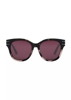 Christian Dior DiorSignature B6F 55MM Butterfly Sunglasses