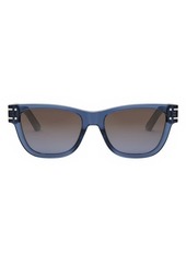 Christian Dior 'DiorSignature S6U 54mm Butterfly Sunglasses