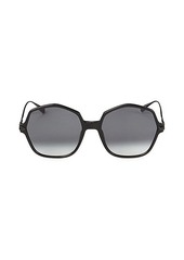 Christian Dior Link 2 59MM Hexagonal Sunglasses